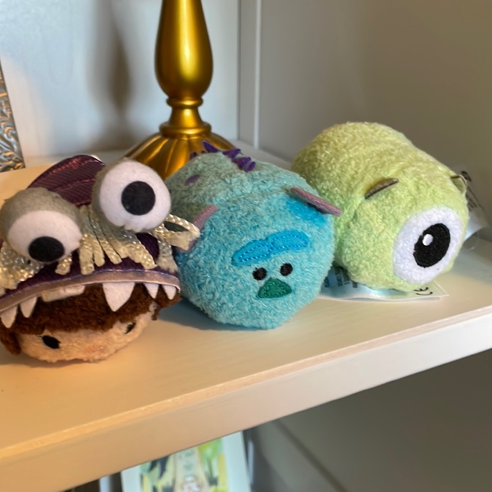 Monsters Inc Tsum Tsum Set Sully Mike Boo NWT